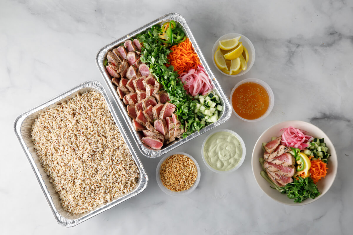 Lemongrass Tuna - Group Bowl